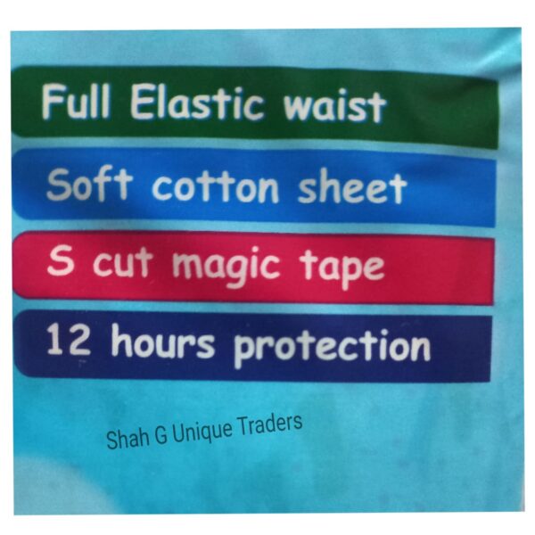 Susu Dry Best baby Diaper,Leak proof Magic taped,Large Size (80 Pcs)